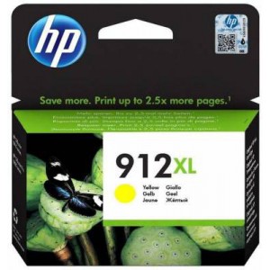 HP # 912XL High Yield Yellow Original Ink Cartridge - OfficeJet 8022