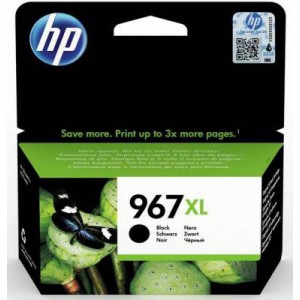 Hp # 967xl Extra High Yield Black Ink Cartridge For Pro 9000 Series