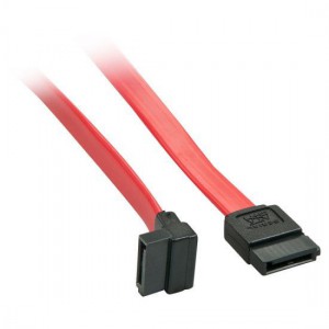 Lindy 0.2m SATA III 90 Degree Cable (33350)