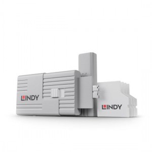 Lindy SD Port Blocker & Key - 4 Pack (40478)
