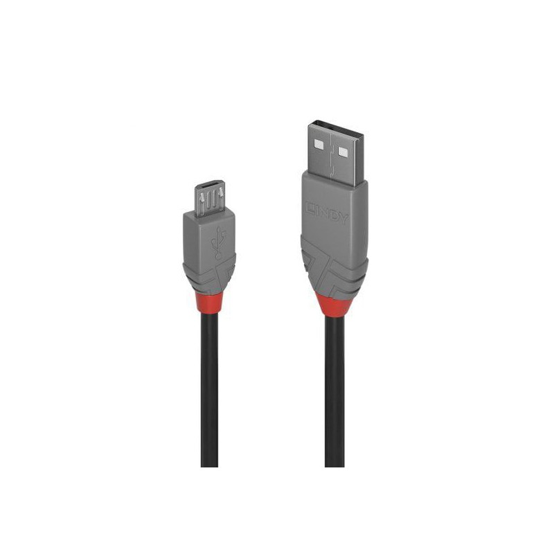 Lindy Anthra Line 0.5m USB 2.0 Type A to Micro-B Cable (36731)