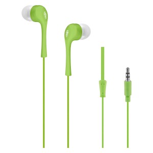 Pro Bass Dollarz Series Blister Auxiliary Earphone No Microphone- Green