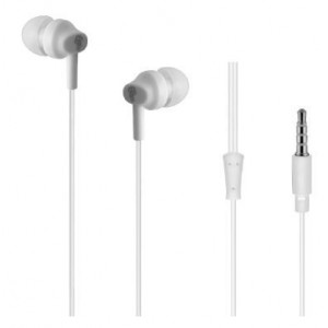 Pro Bass Genesis series Packaged Aux Earphone No Microphone- White