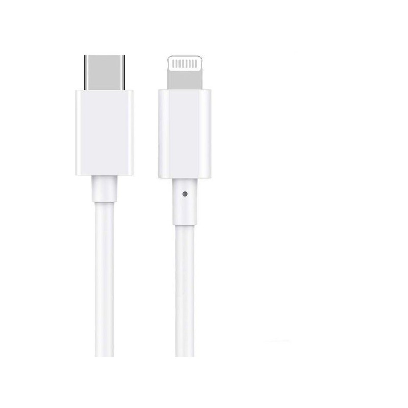 Tuff-Luv 8pin Lightning to USB C Cable (1m) - White 