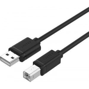 Unitek 3m USB 2.0 Type-A Male to USB Type-B Male Cable (Y-C420GBK)