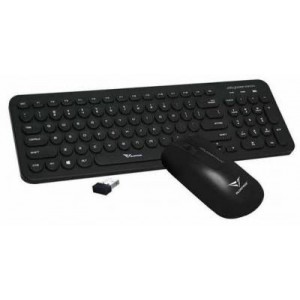 Alcatroz A2000 Black Wireless Keyboard Mouse Combo
