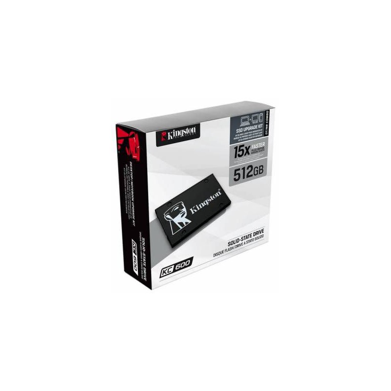 Kingston KC600 512Gb 2.5" SATA3(6Gb/s) TLC Solid State Drive