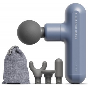 Sharper Image Powerboost Move Aero Massage Gun | Deep Tissue Percussion Massager