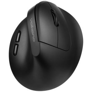 Volkano Curve Series Ergonomic Bluetooth Wireless mouse - Black