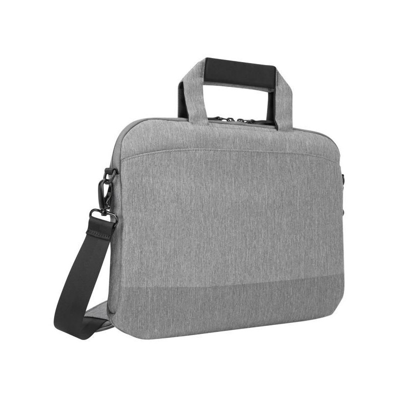 Targus CityLite Laptop Case Shoulder Bag Best for Work, Commute or University, fits Laptops up to 14” - Grey