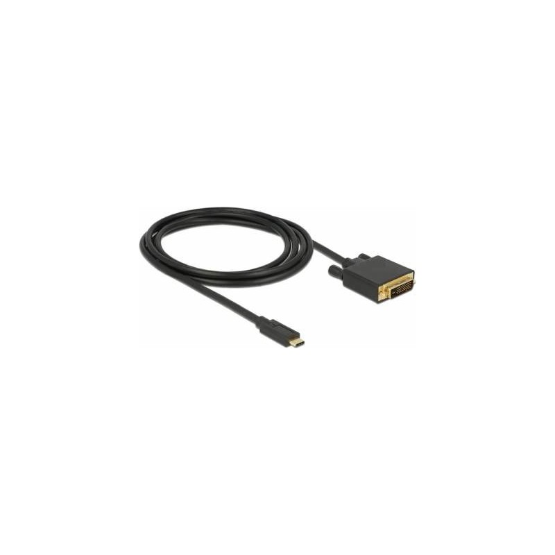 Microworld USB Type-C Male to DVI Male Cable