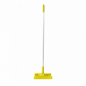 HACCP Soft Bristle Broom  Yellow Commercial Cleaning Broom