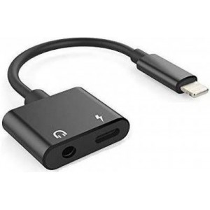 Microworld iPhone Dongle Aux Cable to 3.5 mm Split