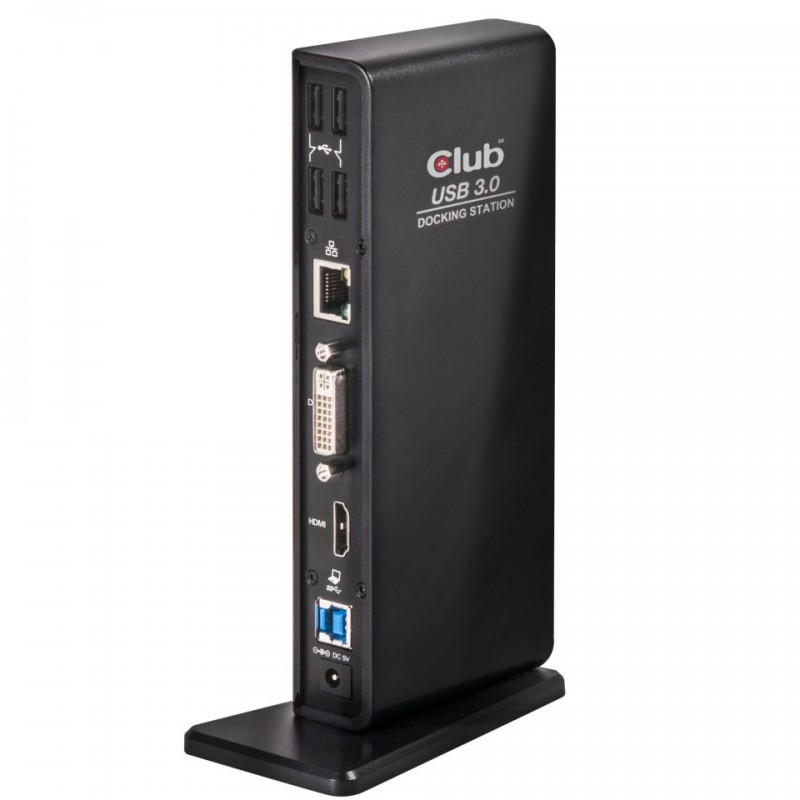 Club 3D USB 3.2 Gen 1 Dual Display Docking Station