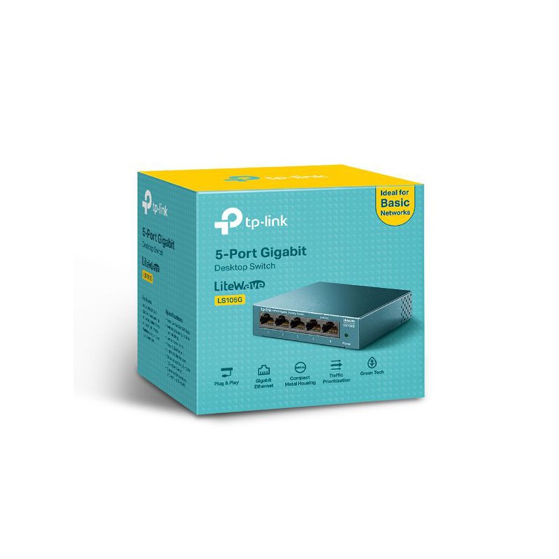 Tp-link LS105G 5-port Gigabit Desktop Switch