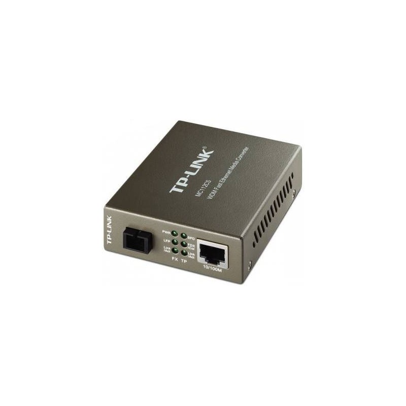 TP-Link 10/100Mbps RJ45 to 100Mbps Single-mode SC Fibre Converter