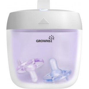 GROWNSY Portable UV Pacifier Sanitizer with USB Charging | Cleans in Under 1 Minute