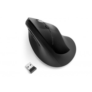 Kensington Pro Fit Ergo Vertical Wireless Mouse - Black