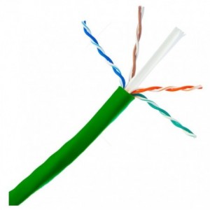 CAT6E 8C Stranded Unshielded Green Cable - Per Meter UTP6EFGR