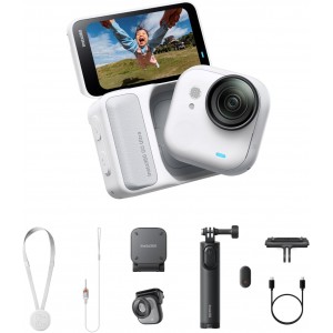 Insta360 GO Ultra Family Bundle | 4K Vlogging Camera- 1/1.28" Sensor- 53g- 156° FOV