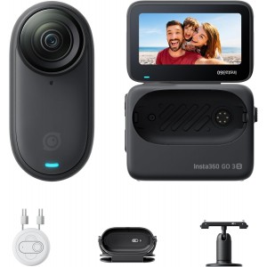 Insta360 GO 3S Standard Combo | 128 GB 4K Tiny Portable Vlogging Camera