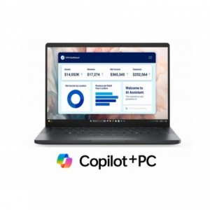 Dell Pro 14 Premium PA14250/Ultra 7 266V/16GB/512GB SSD Gen4/14.0” FHD+/Arc/FgrPr/Cams &amp; Mic/WLAN + BT/Backlit Kb/3 Cell/W11ProCoPilot+PC/vPro 3Y ProSpt