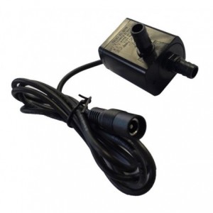 WATER PUMP 12VDC-IMPELLER-200L/H-0.18A 100% WATERPROOF 2.1mm DC PLUG LEAD DC30A-1215