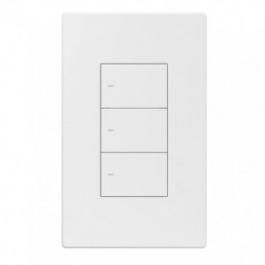 M5 Matter 3CH WI-FI Smart Wall Switch 240VAC 10A M5-3CH-W-M