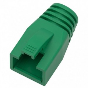 RJ45 Modular Cable Rubber Boot Green RJ45BUBGE