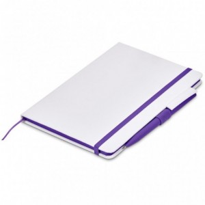 Altitude Tundra A5 Hard Cover Notebook - Purple