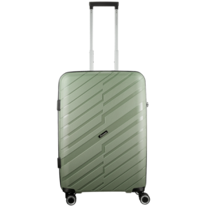 Travelwize Java PP 4-Wheel Spinner 65cm Luggage - Military