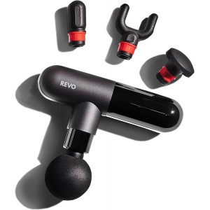 REVO The Pill - Handheld Deep Tissue Electric Massage Gun | 4 Attachments