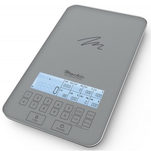 NutraTrack™ Food Scale with Nutrition Calculator | Silver