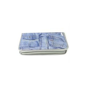 Ebox 80pcs Cd Wallet Blue Jean