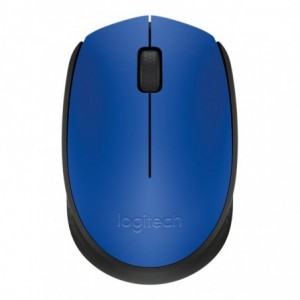 LOGITECH M171 WIRELESS MOUSE - BLUE AND BLACK (910-004640)
