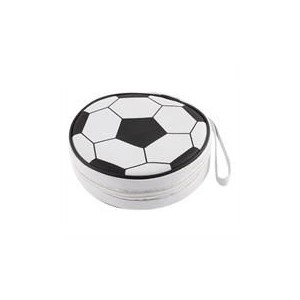 Ebox 24pcs Cd Holder Black &amp; White Socce