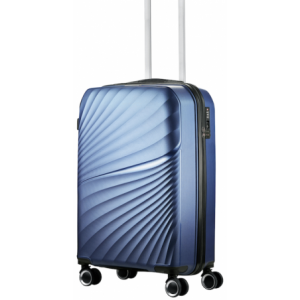 Travelwize Quartz PP 55cm 4-Wheels Spinner Luggage Navy