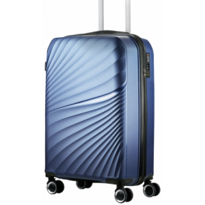 Travelwize Quartz PP 66cm 4-Wheels Spinner Luggage Navy