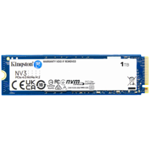 Kingston 1000G NV3 M.2 2280 PCIe 4.0 NVMe SSD