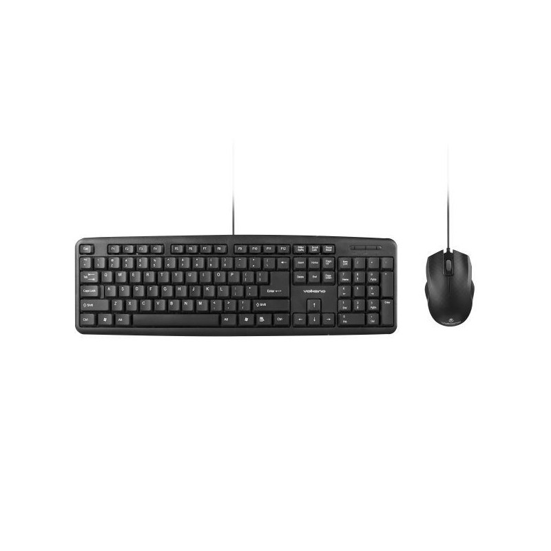 Volkano Krypton Wired Keyboard & Mouse Combo
