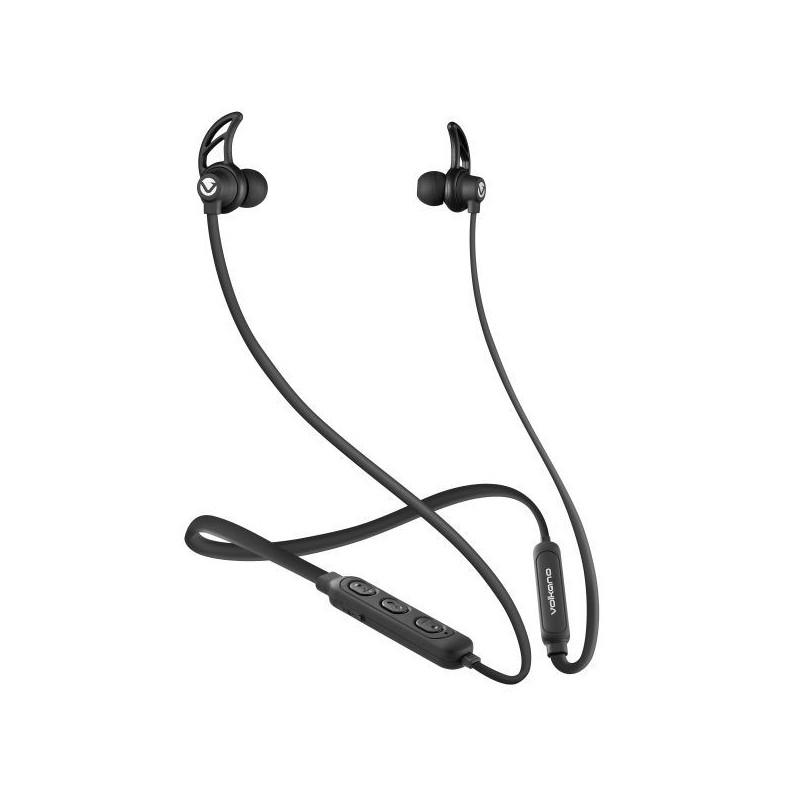 Volkano Marathon Series Bluetooth Earphone with Neckband - Black