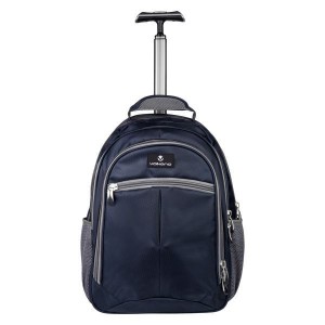 Volkano Orthopaedic Trolley Backpack 27L - Navy/ Grey
