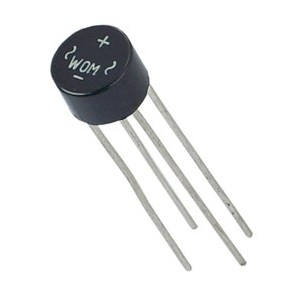 Bridge Rectifier Round 600V 1A5 W06M-BP