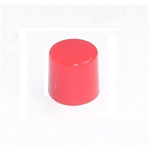 BUTTON / CAP ROUND RED 8mm FOR B068BS/ES B068XX1