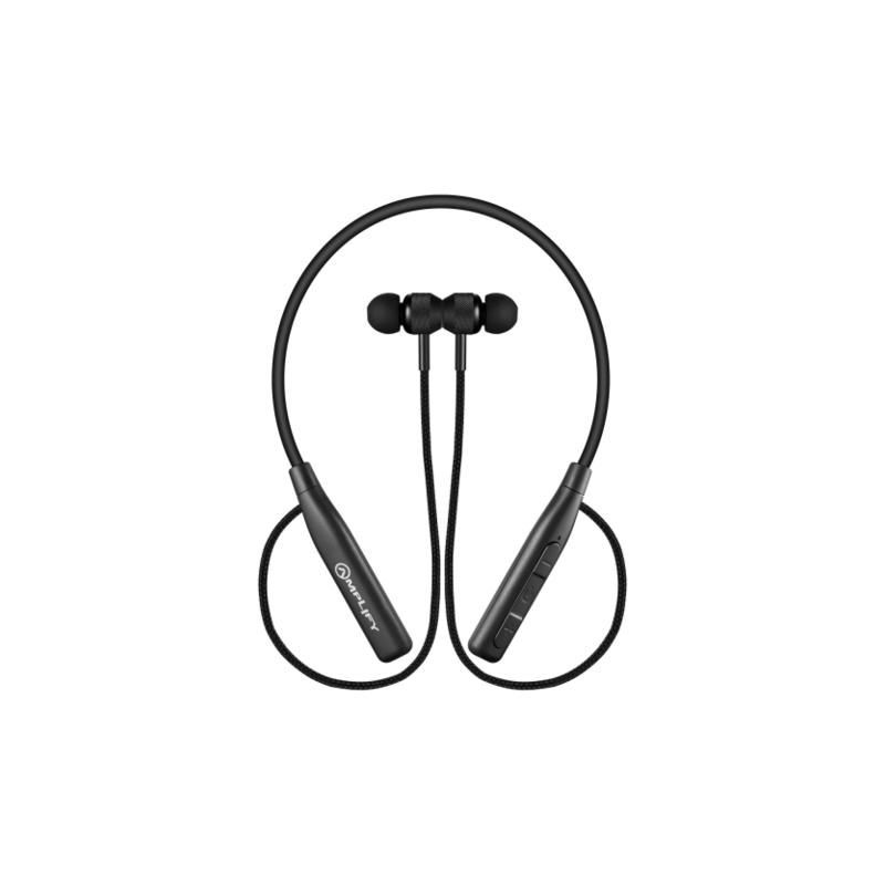 Amplify Cappella Series Bluetooth Earphones with Neckband - Black