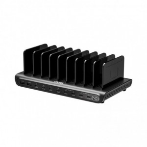 UNITEK 10-PORT USB STATION 8USB-C &amp; 2USB-A (P1230C
