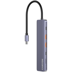 CANYON hub DS-17 6in1 4k USB-C Grey