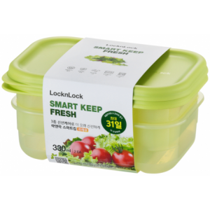 LocknLock FreshBlock rect 330ml 2pce