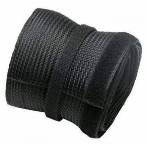 Unbranded 2m Velcro Polyester Cable Sock - 85mm Wide