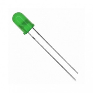 LED 5mm RND DI-GR 130mcd 30-DEG F5AG2.4HD-A *DBK*